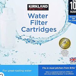 Kirkland Signature Water Filter Cartridges for Brita Pitchers