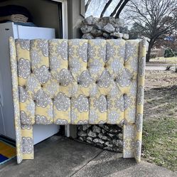 Queen Headboard and Frame