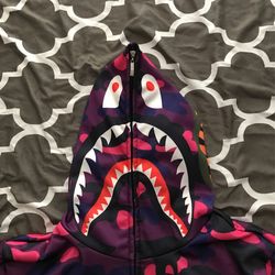 Rep Purple Bape Jacket