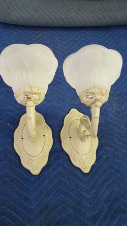 Antique wall sconces