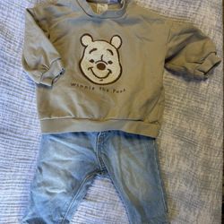 Winnie the Pooh outfit baby