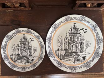 Halloween plates