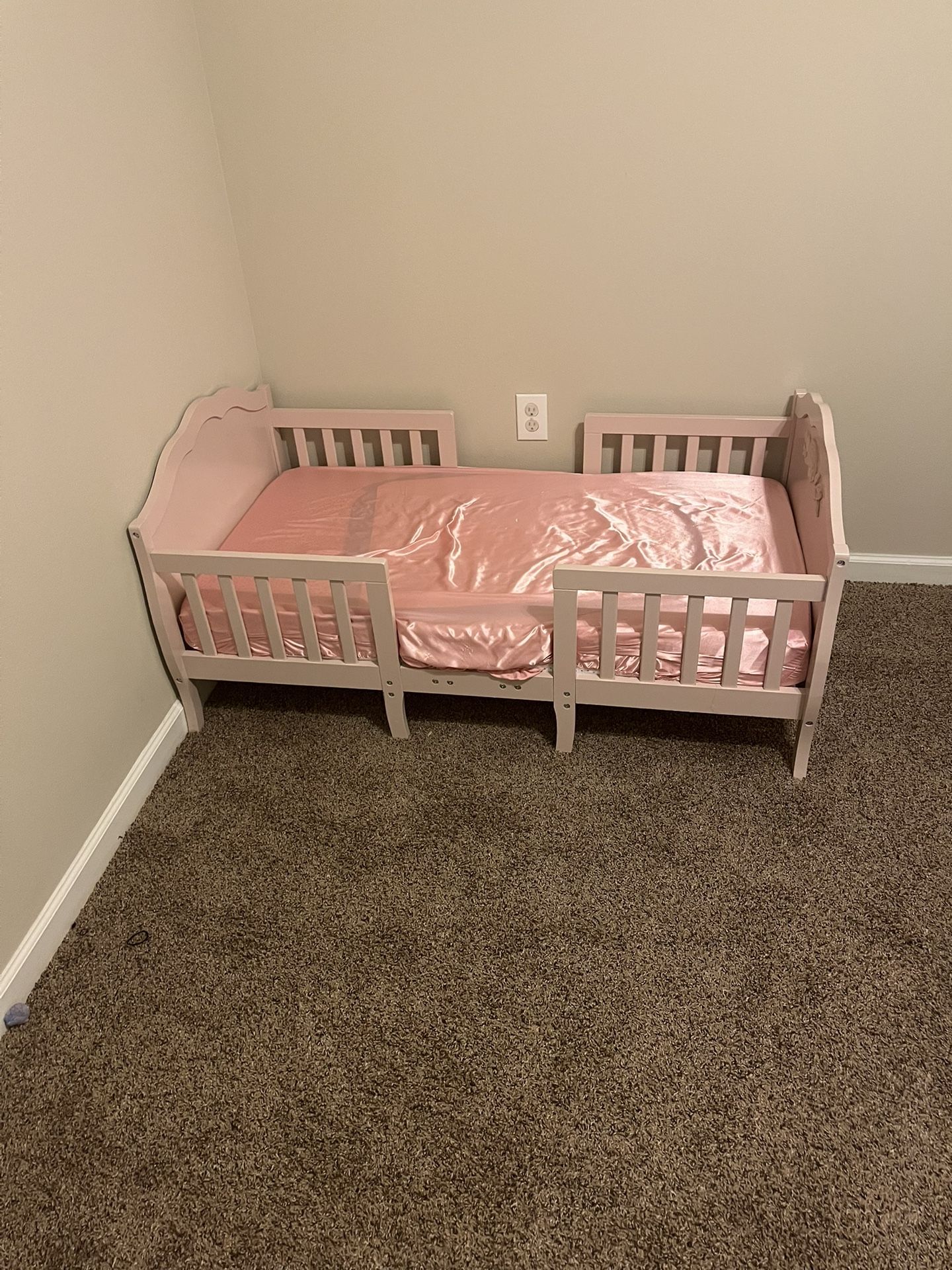 Pink Toddler Bed
