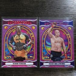 Fedor Emelinako PFL UFC MMA Panini Card 