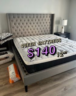 New Queen mattress only $140