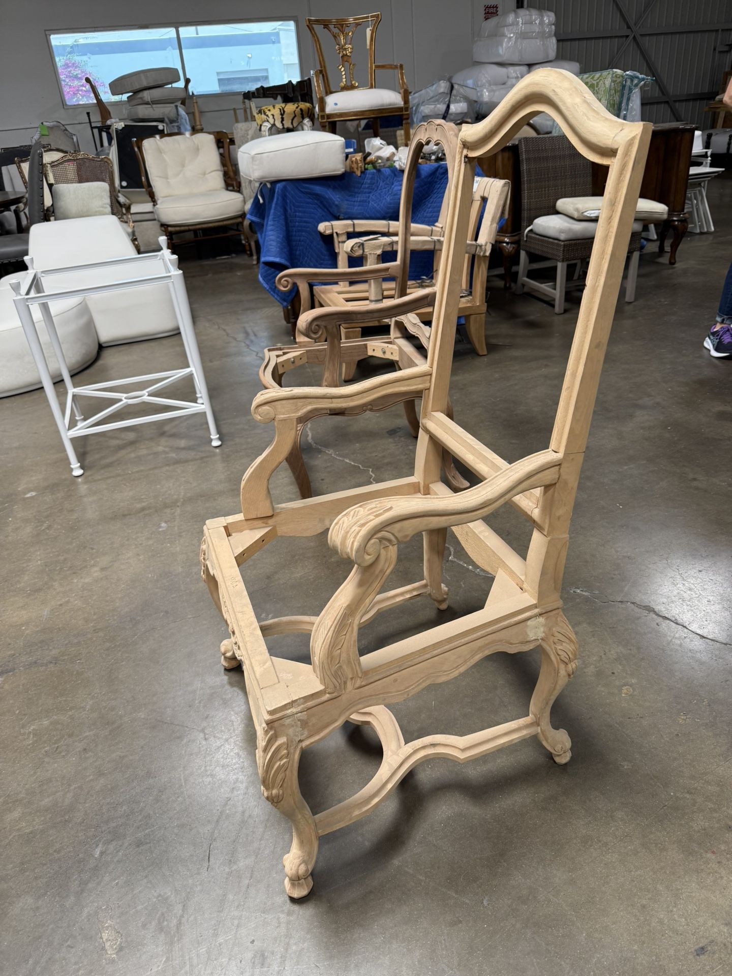 Unfinished Wood Chairs