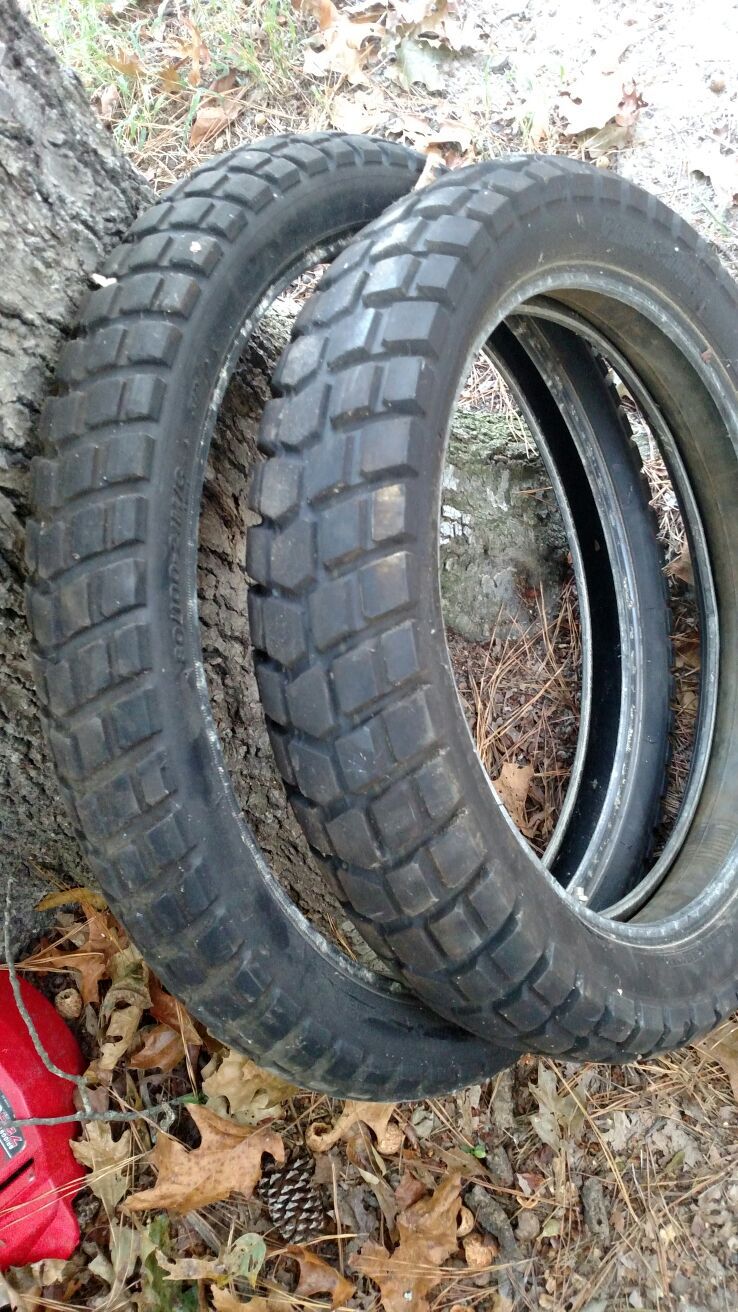 Bridgestone trail wings front/rear tires
