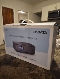 KOGATA Smart Projector (Brand New Open Box) Specs in description!!