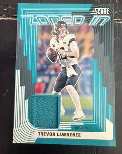Trevor Lawrence Loaded Memorabilia Jersey Card – Jacksonville Jaguars