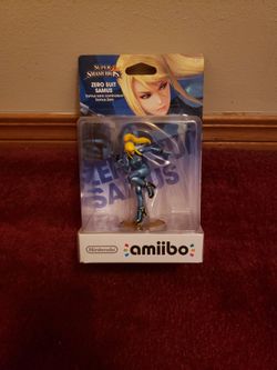 Zero Suit Samus Smash Bros Amiibo