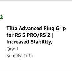 Tilta Advanced Ring Grip for RS 3 PRO/RS 2
