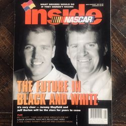 Vintage Inside NASCAR 1998 Magazine- Ads, Stories, Photos GC