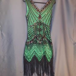 Vintage Beaded Dress