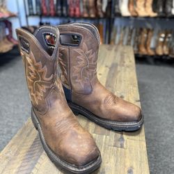 Brazos Men's Milton Composite Toe Waterproof Work Boots Sz 12