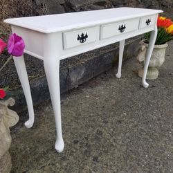 Solid Wood Console/ Buffet Table 