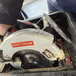 Corded Craftsman Power Saw