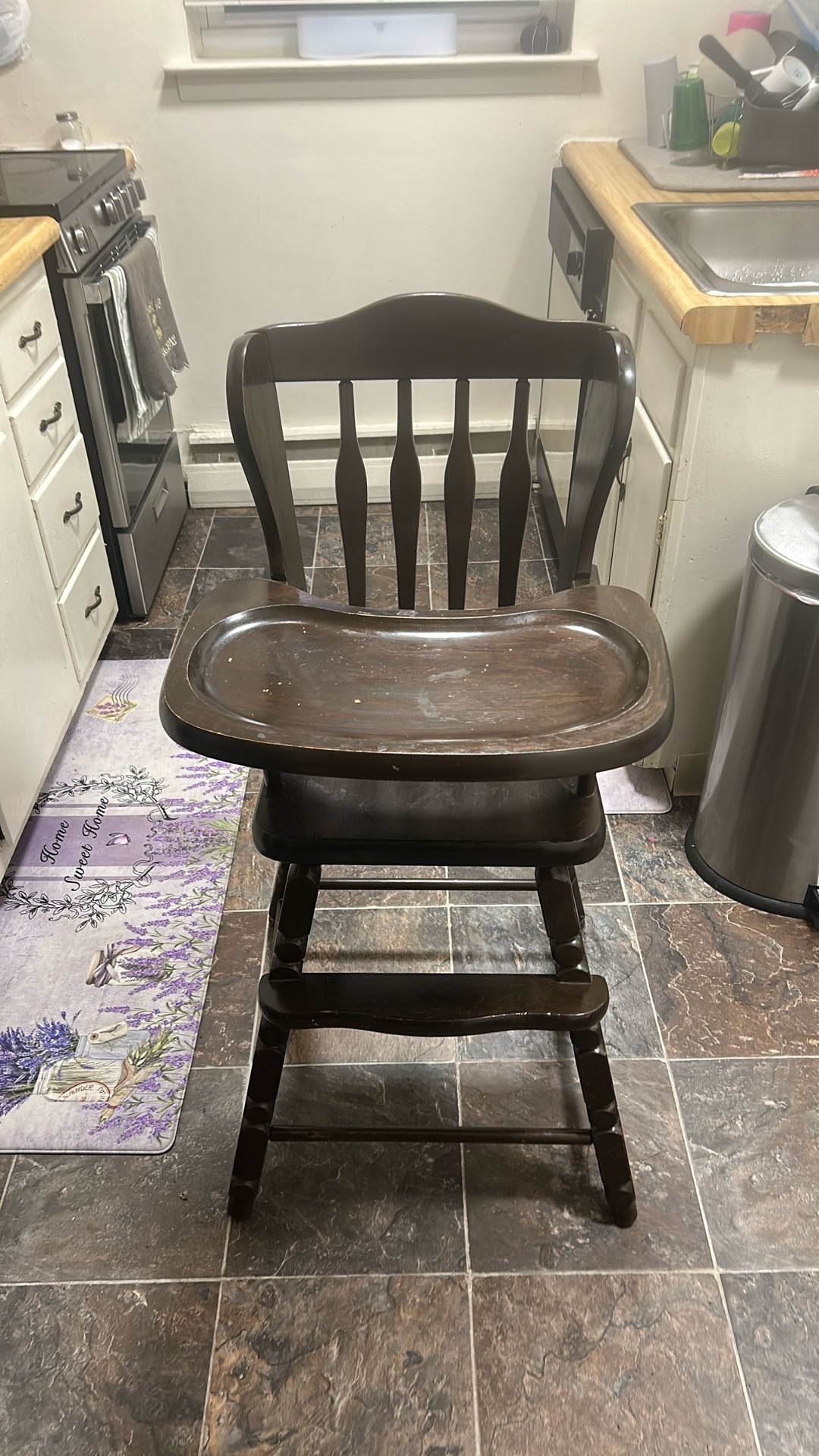 Wooden High Chair