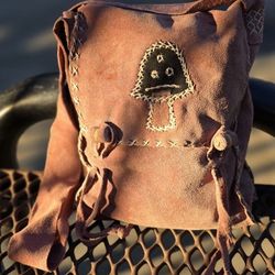 Handcrafted Suede Morral