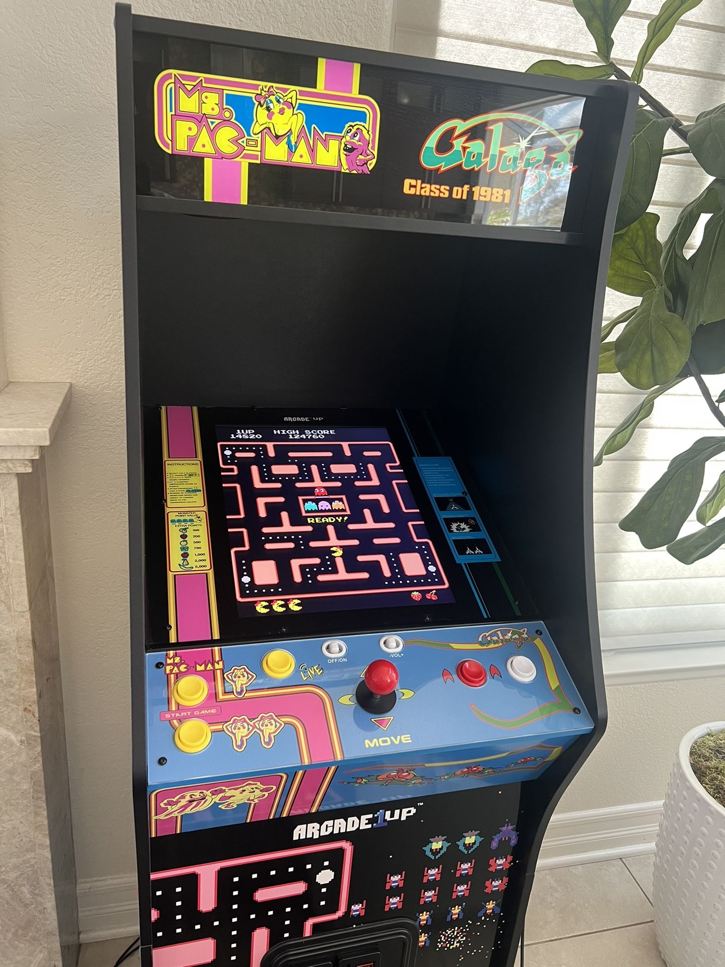 Arcade 1UP Class Of 1981 Ms. Pac Man/Galaga