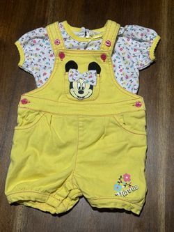 Minnie Mouse Girls Outfit – Size 24 Months