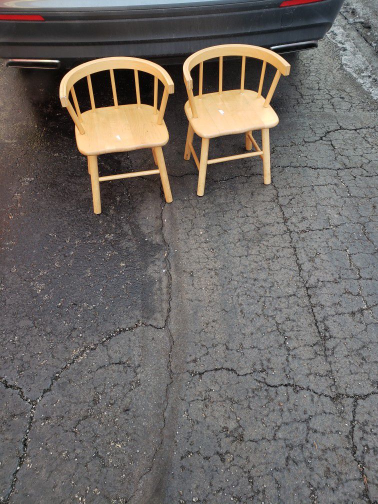 Children Wooden Chairs
