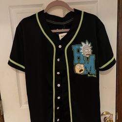 New With Tags Rick & Morty Baseball Style Shirt 