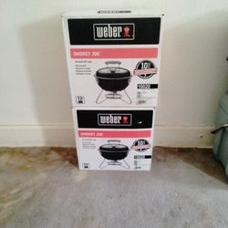 Brand New Weber 14-in Smokey Joe Barbecue Grills