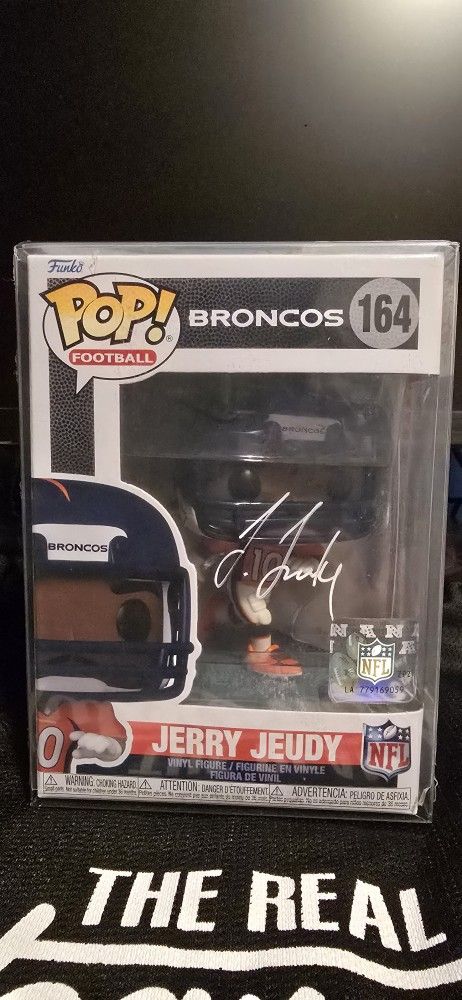 Jerry Judy #164 Autographed Funko Pop