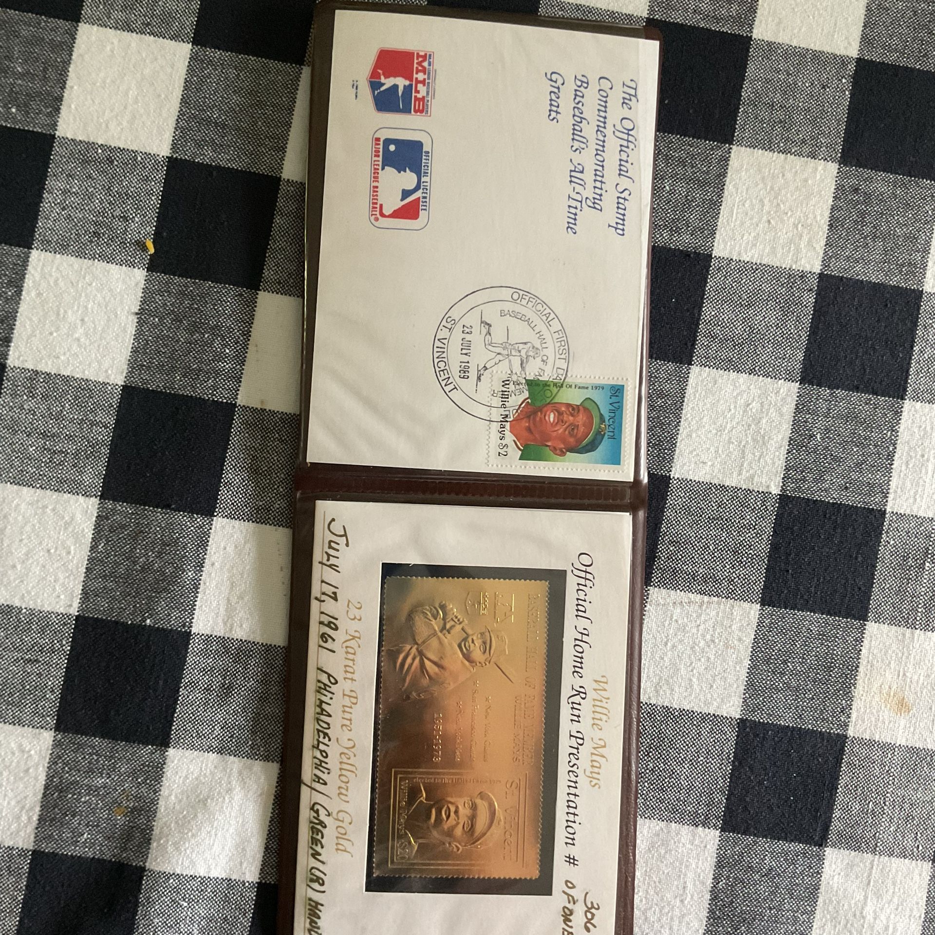 Mays Official Stamp 1989