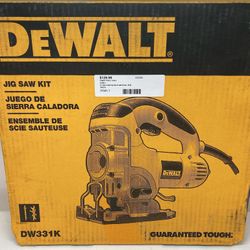 DEWALT DW331K 6.5 Amp Corded Jig Saw Kit   