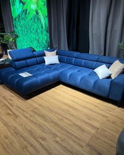 Palace Sectional with sleeping area and storage