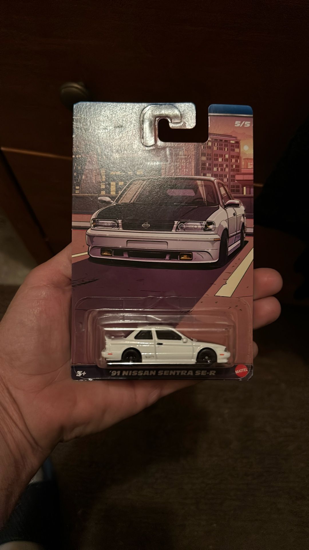 Hot wheels compact Kings 91 Nissan SER chase car