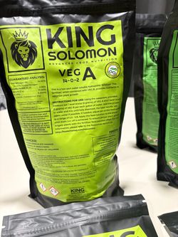 King Solomon Veg A Hydroponic Fertilizer 14-0-2