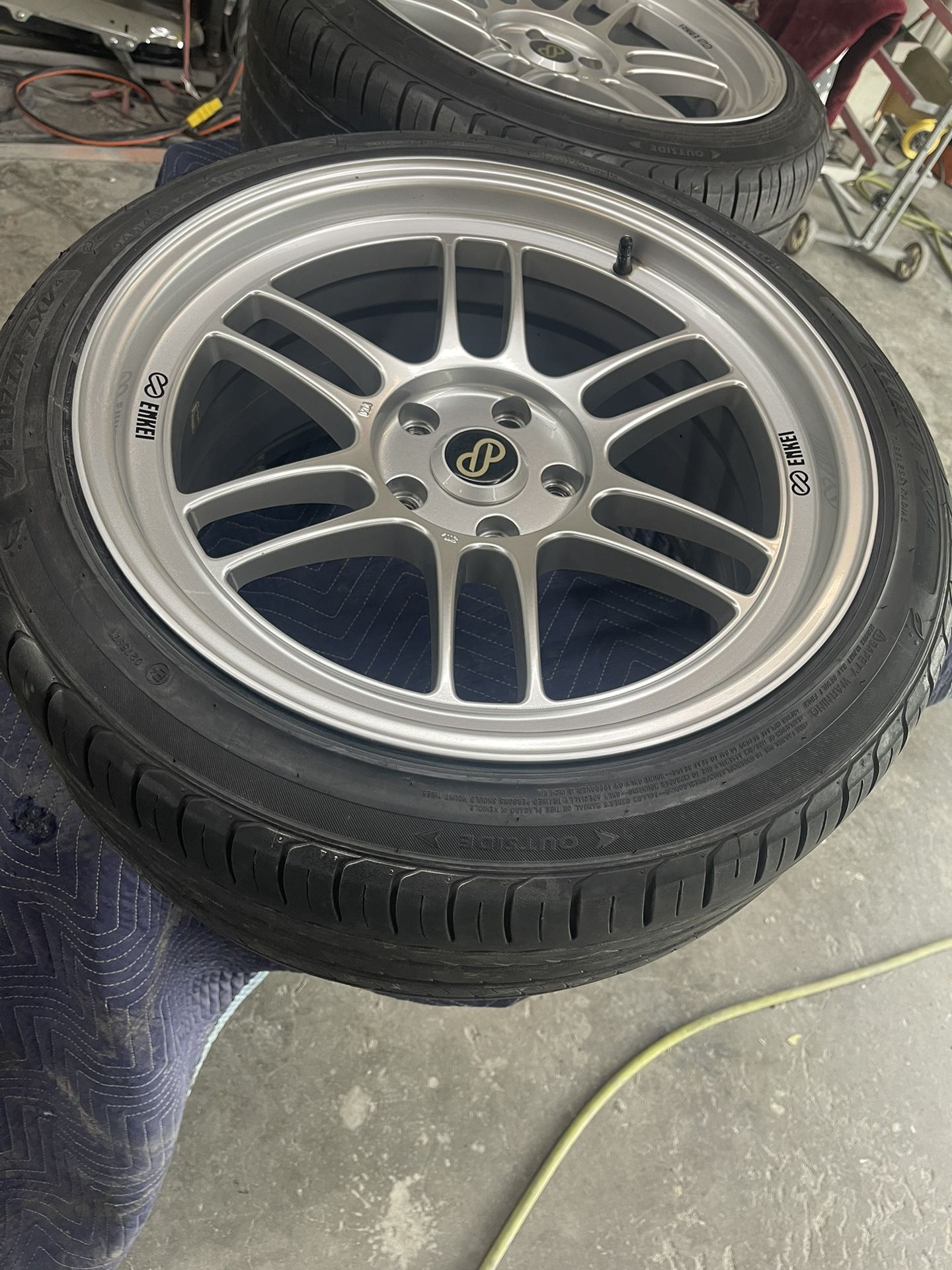 Enkei Rpf1 Wheels With Tires 5x114.3  18x9.5