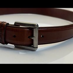 Coach Genuine Leather 40” / 100 cm Brown Belt Classic Buckle