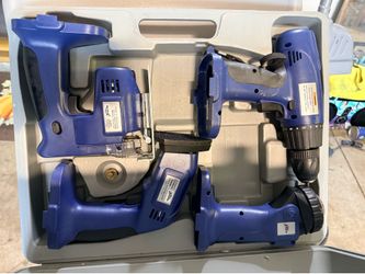 Drill master cordless combo pack