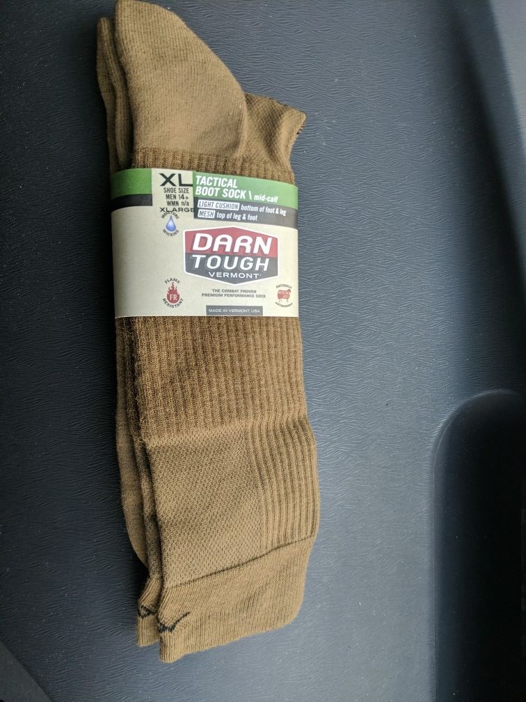 Darn Tough XL Tactical Boot Socks