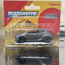 Majorette Toyota GR Yaris MATTE GRAY Kabaya K-Special 2 die cast new Hot Wheels