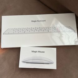 Magic Keyboard ($75) And Mouse ($50) 