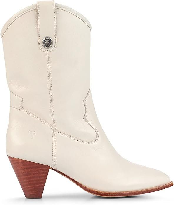 Frye Women's June Western, White - 6.5M SAVE $130.00.