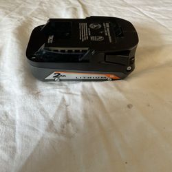 RIDGID 2AH battery
