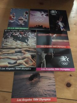 1984 Olympic Postcards