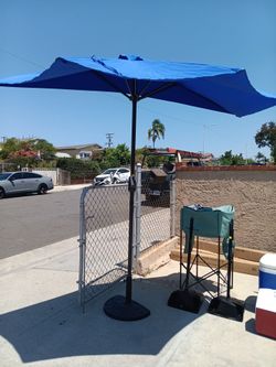 Half Umbrella with stand