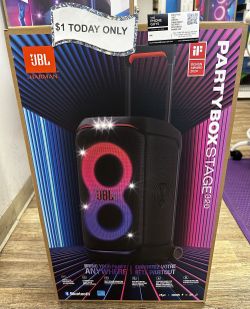 JBL Partybox Stage 320 Bluetooth Speaker - Pay $1 DOWN AVAILABLE - NO CREDIT NEEDED
