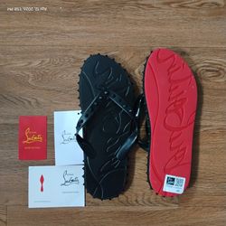 Black Christian Louboutin Sandals