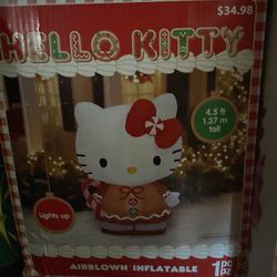 Hello kitty inflatable
