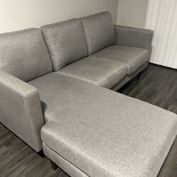 Couch With Chaise Needs To Sell By Friday 