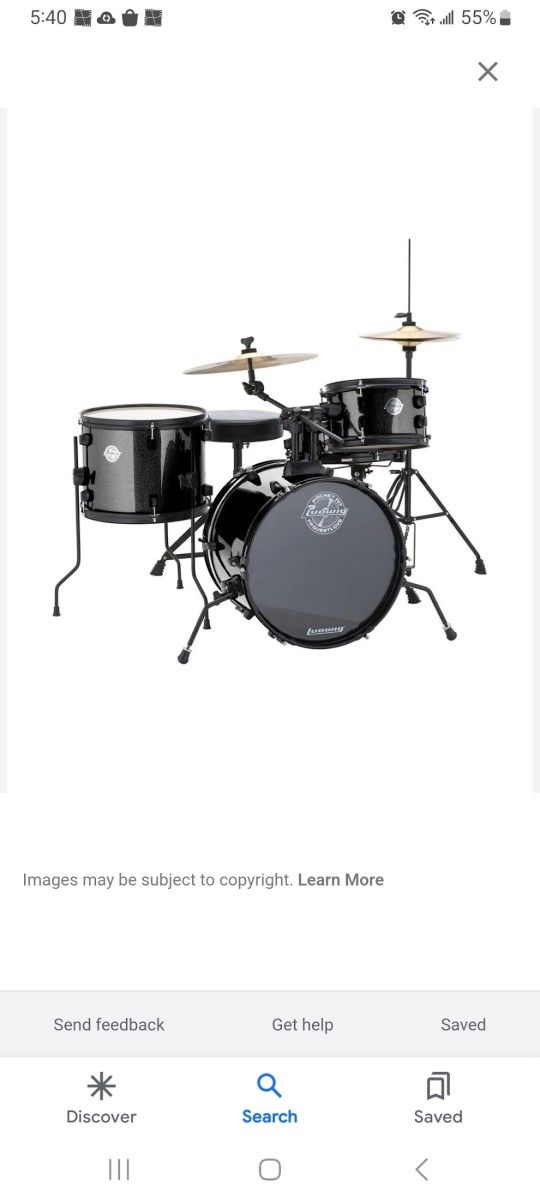 Kid Pocket Drum Set