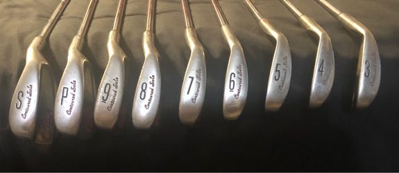 Coca Cola Contoured Sole Golf Irons and Metal Woods