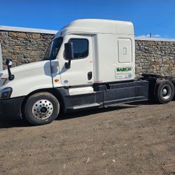 White 2015 Freightliner Cascadia 